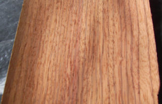 Folheado claro cortado quarto para a madeira compensada, folheado natural da madeira da teca de Burma